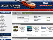 Tablet Screenshot of discountapw.com